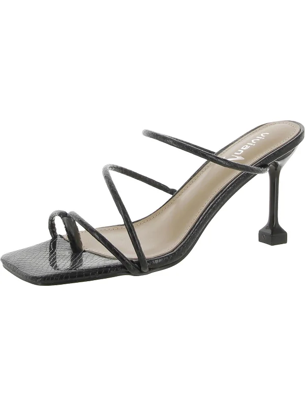 Versatile Heeled Sandals for Any Occasion---Womens Slide