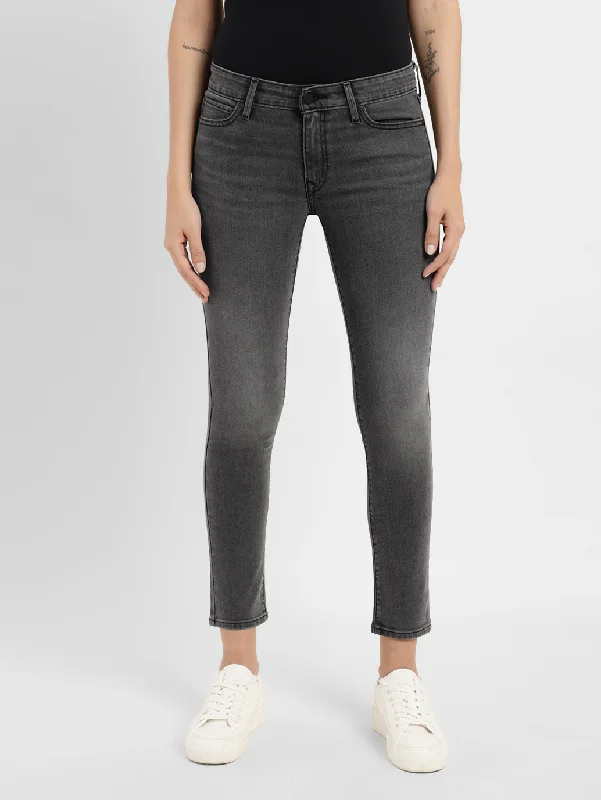 Women's denim jeans for summer-Women Mid rise 710 Super Skinny Fit Jeans