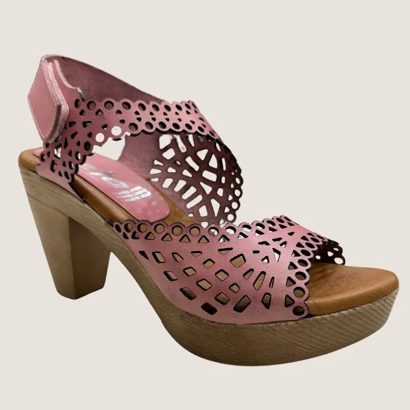 Versatile Heeled Sandals for Any Occasion---Zeta Frills Heel