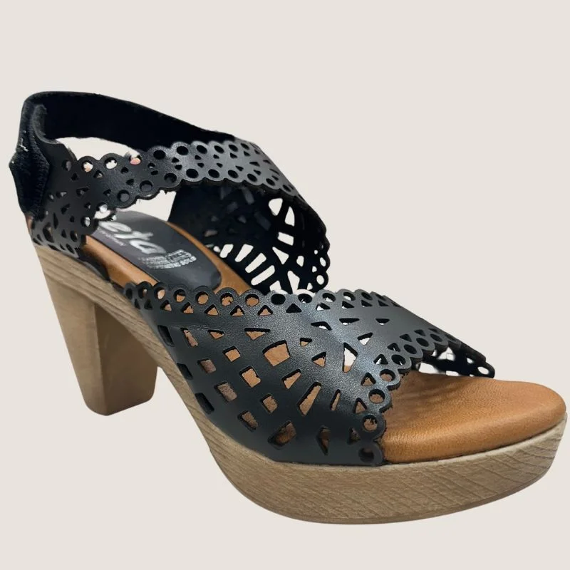 Versatile Heeled Sandals for Any Occasion---Zeta Frills Heel