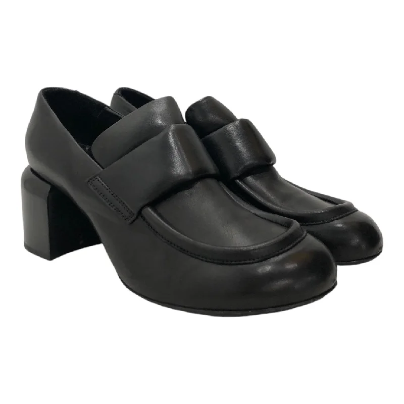 OFFICINE CREATIVE/Heels/EU 40/Leather/BLK/---Comfortable Leather Pumps for Office and Everyday Wear