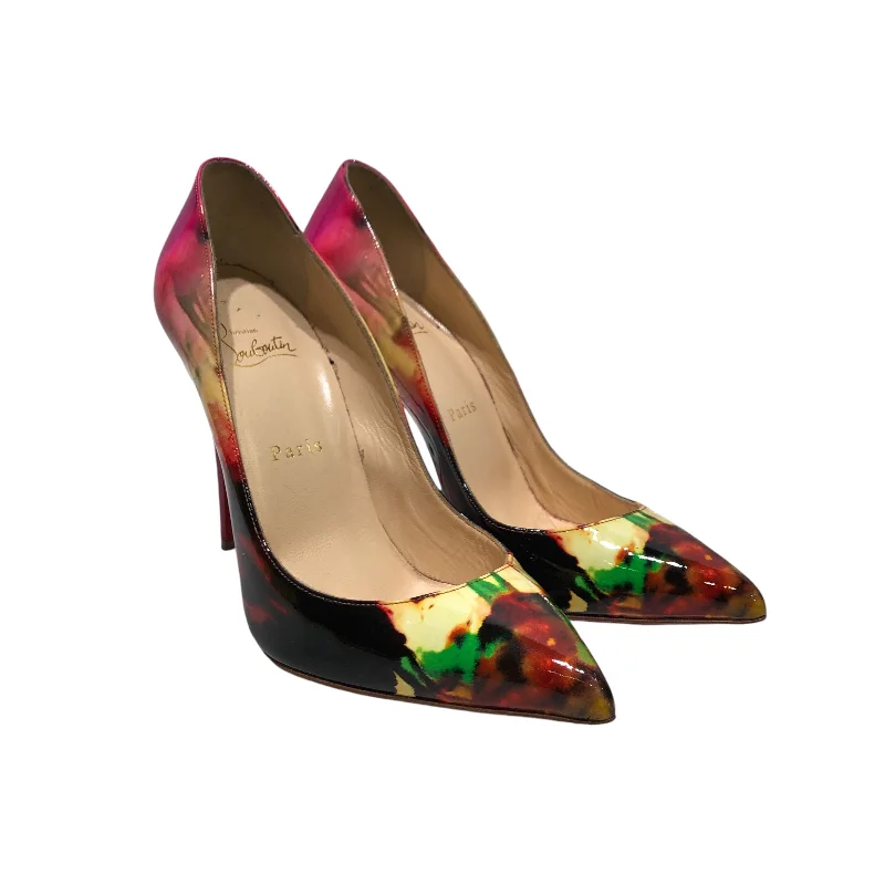 Versatile Heeled Sandals for Any Occasion---Christian Louboutin/Heels/EU 39.5/All Over Print/MLT/