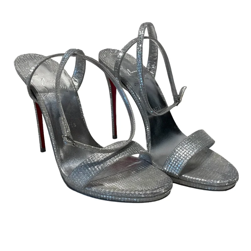 Christian Louboutin/Heels/EU 41/Glitter/SLV/queen---Trendy Glitter Heels for a Glamorous Look