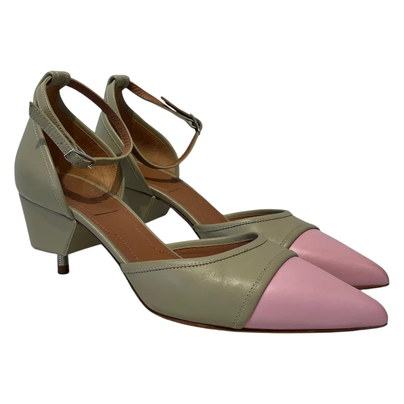 GIVENCHY/Heels/EU 37/Leather/KHK/---Comfortable Leather Pumps for Office and Everyday Wear