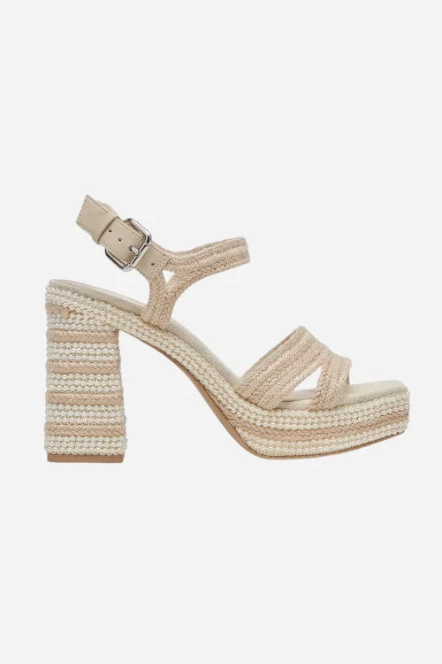 Versatile Heeled Sandals for Any Occasion---Dolce Vita Anira Pearl Heels in Ivory Pearls