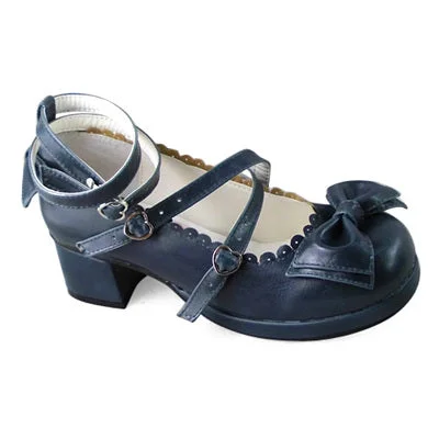 Versatile Heeled Sandals for Any Occasion---Antaina ~ Sweet Chunky Heels Lolita Shoes Plus Size 45-54