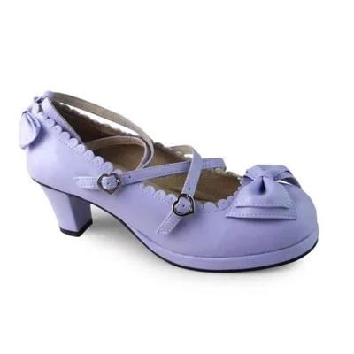 matte purple 6.3cm heel 1cm platform