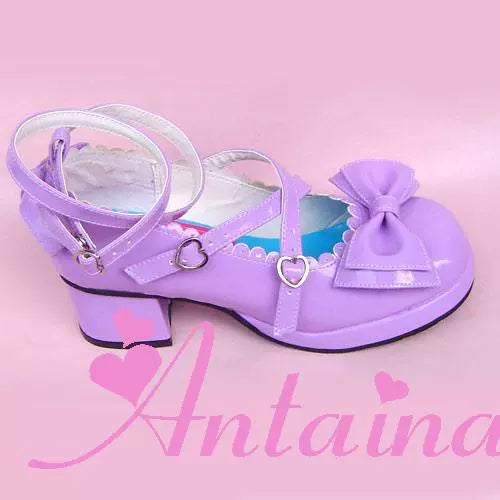 purple mirror(hell back: 1.8 inches; heel front: 0.4 inches)