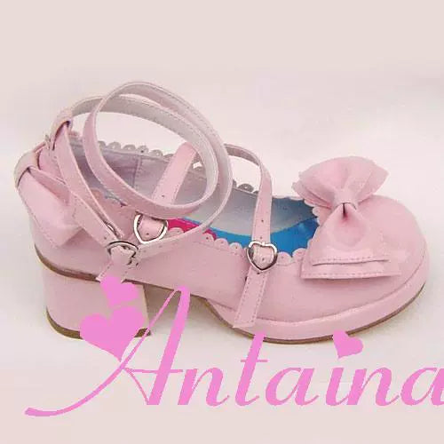 light pink mirror(hell back: 1.8 inches; heel front: 0.4 inches)