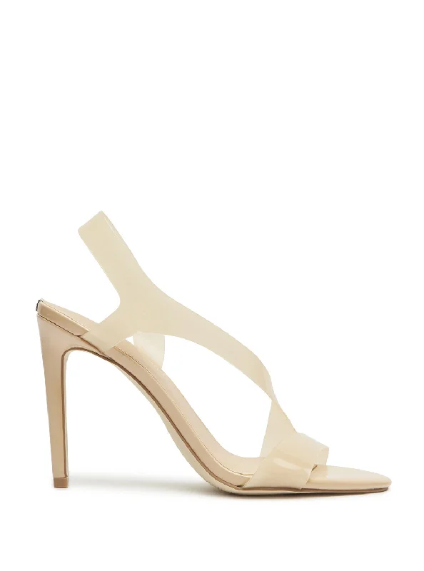 Stiletto Heel Pumps with Perfect Fit--Beige Ferry Stiletto Heels-Fashionable & Classic