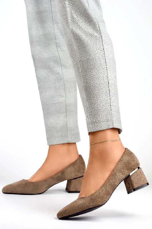 Trendy Chunky Heel Pumps for Casual Wear--Block heel pumps PRIMO