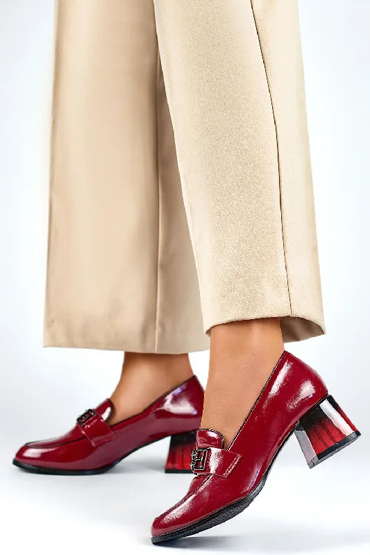 Trendy Chunky Heel Pumps for Casual Wear--Block heel pumps PRIMO