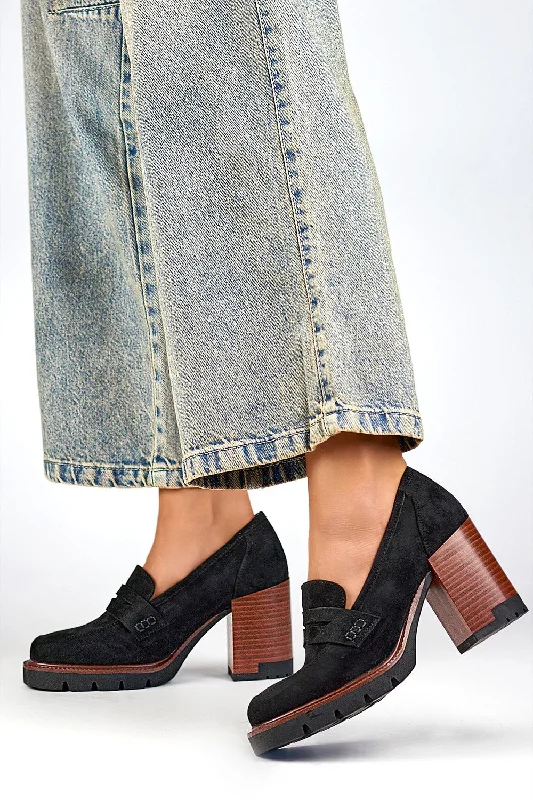 Trendy Chunky Heel Pumps for Casual Wear--Block heel pumps PRIMO