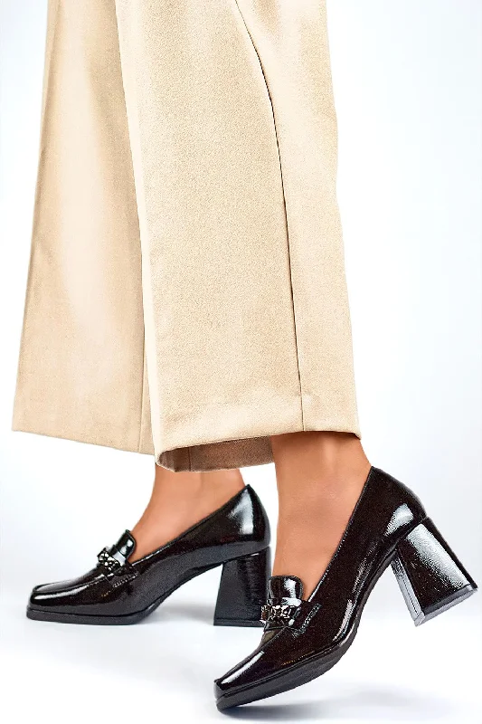 Trendy Chunky Heel Pumps for Casual Wear--Block heel pumps PRIMO