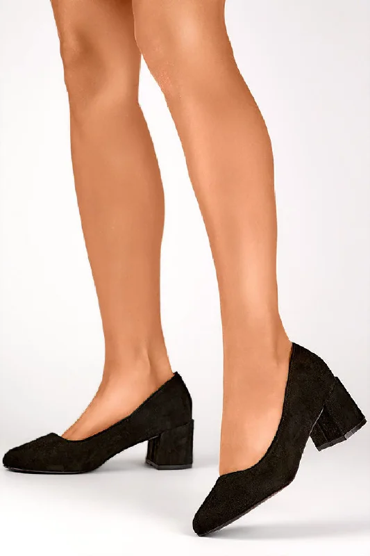 Trendy Chunky Heel Pumps for Casual Wear--Block heel pumps PRIMO