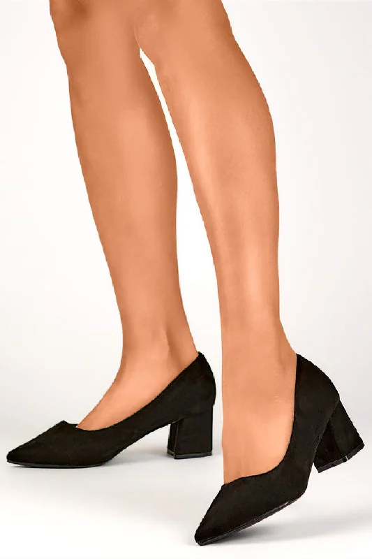 Trendy Chunky Heel Pumps for Casual Wear--Block heel pumps PRIMO