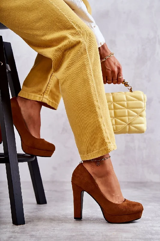 Trendy Chunky Heel Pumps for Casual Wear--Block heel pumps Step in style