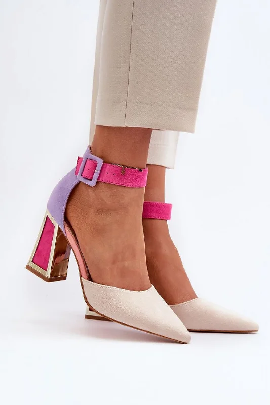 Trendy Chunky Heel Pumps for Casual Wear--Block heel pumps Step in style