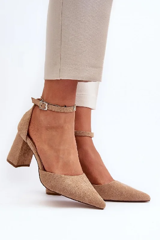 Trendy Chunky Heel Pumps for Casual Wear--Block heel pumps Step in style