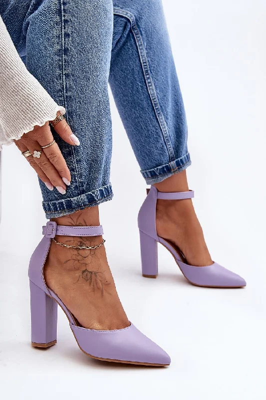 Trendy Chunky Heel Pumps for Casual Wear--Block heel pumps Step in style