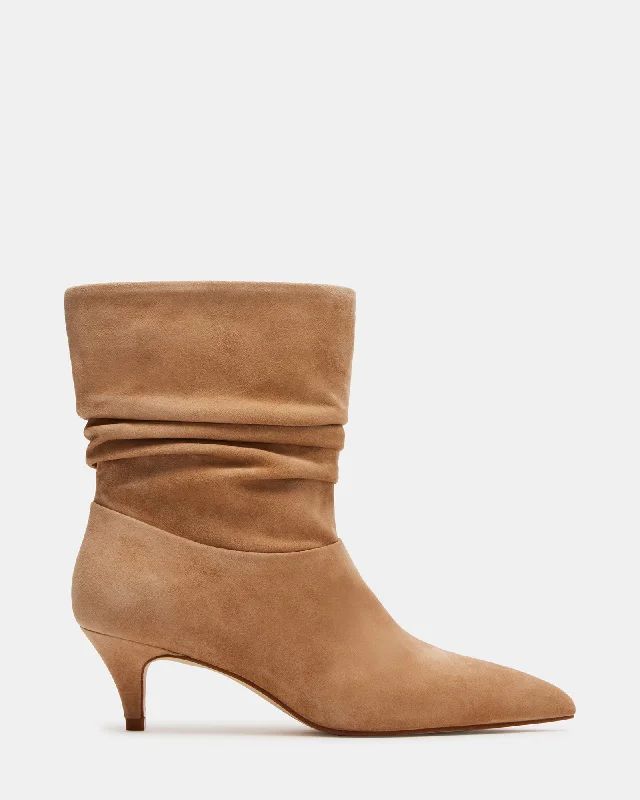 Affordable Suede Ankle Pumps for All-Day Wear--BRINWOOD SAND SUEDE