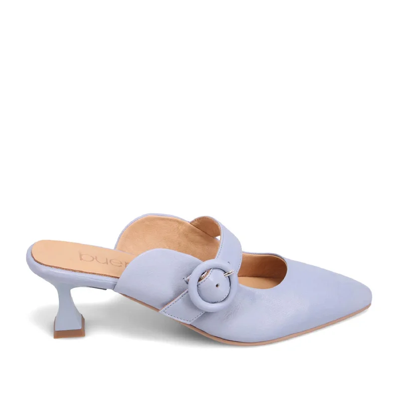 Bueno Women's Vida in Powder Blue---Fashionable Kitten Heels for Date Night