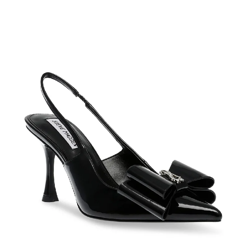 Versatile Dress Heels for Formal and Casual Wear---CELEBRATE BLACK PATENT