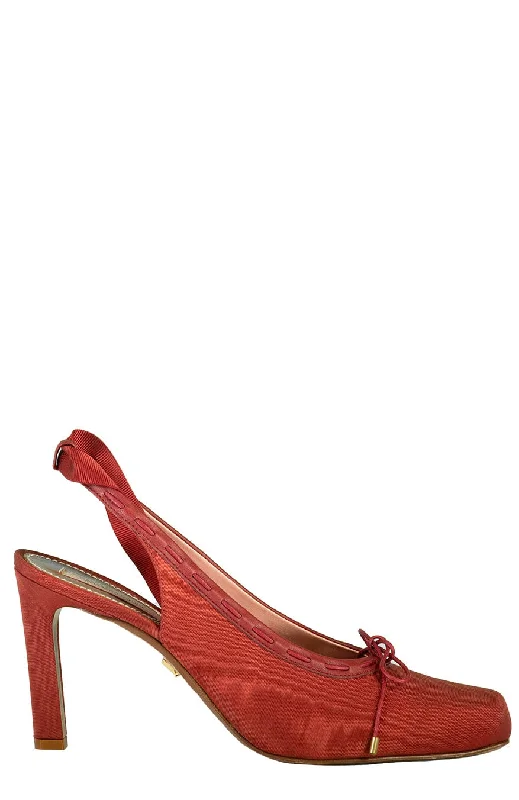 Versatile Heeled Sandals for Any Occasion---Chisel Toe Ballerina Slingback