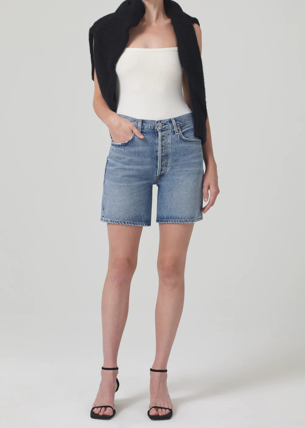Women's denim shorts loose baggy stylish-Citizens of Humanity Camilla Short - FINAL SALE Women's denim shorts loose baggy stylish-Citizens of Humanity Camilla Short - FINAL SALE