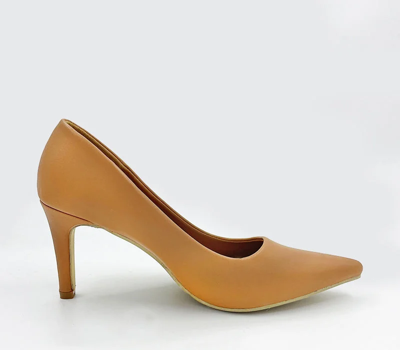 Stiletto Heel Pumps with Perfect Fit--Court Heel-Fashionable & Classic