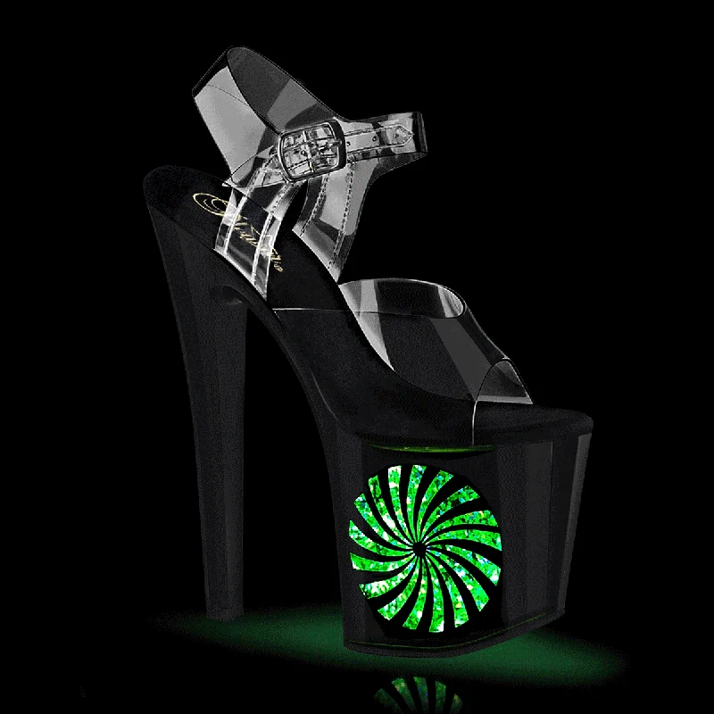 Stiletto Heel Pumps with Perfect Fit--Enchant 708LT-PINWHEEL-Fashionable & Classic