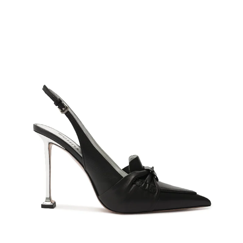 Fiorella Leather Pump---Comfortable Leather Pumps for Office and Everyday Wear