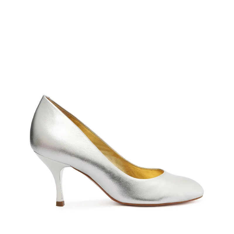 Giordana Leather Pump---Comfortable Leather Pumps for Office and Everyday Wear