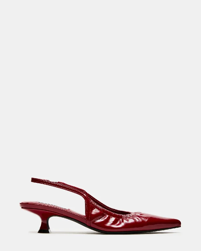 Versatile Heeled Sandals for Any Occasion---GRACEY RED