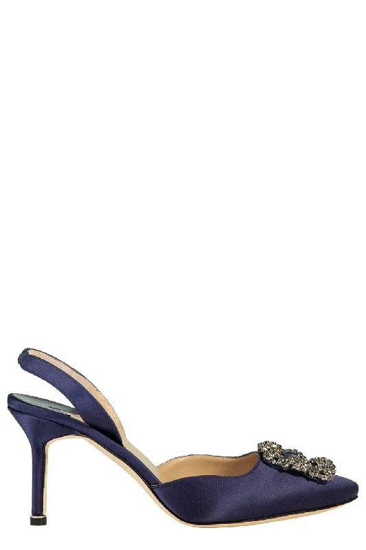 Versatile Heeled Sandals for Any Occasion---Hangisli Slingback Pump