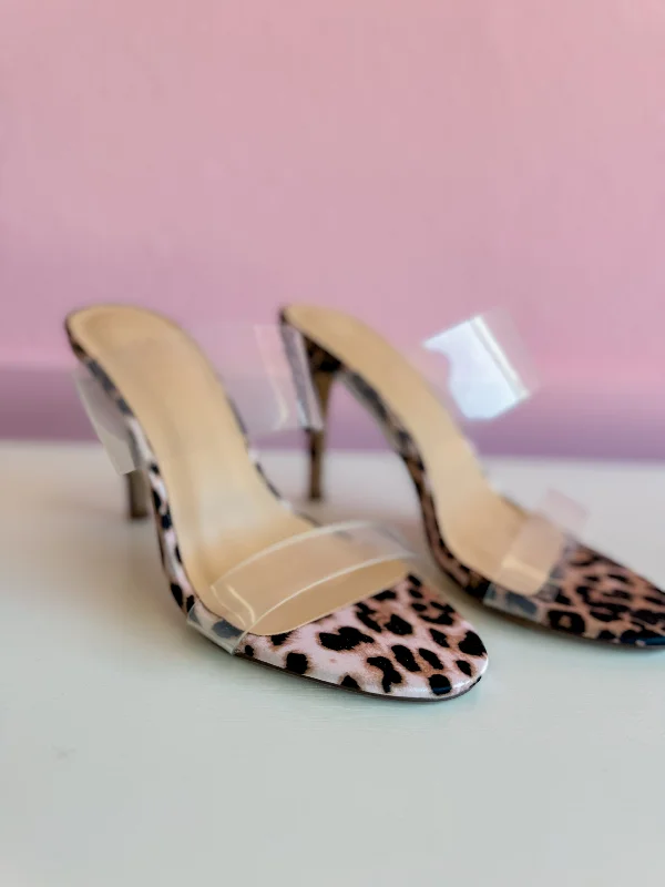 Heddie Heel in Leopard SatinAffordable Satin Heels with a Luxe Touch