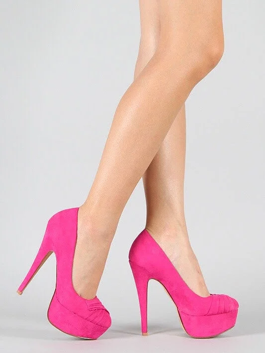 Stylish Platform Heels for Extra Height--Ericka, Platform heels