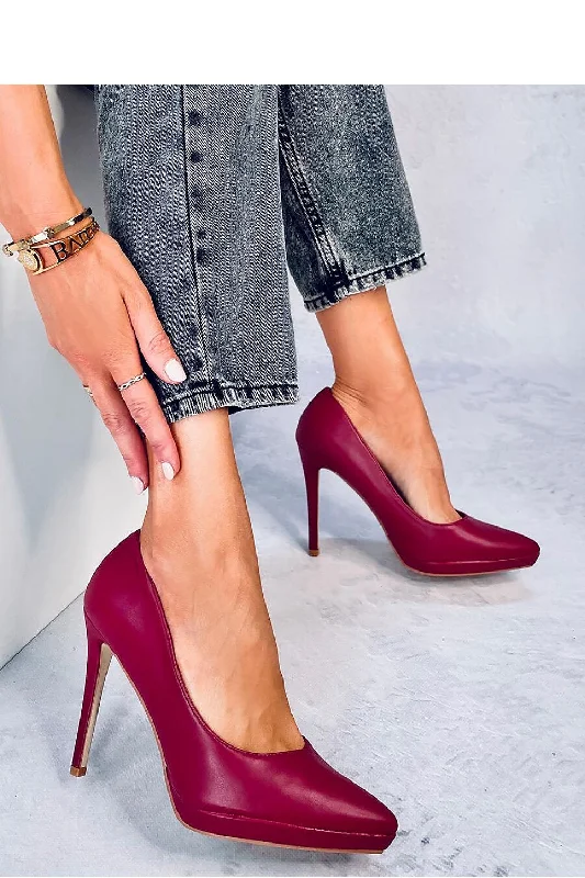 Trendy Chunky Heel Pumps for Casual Wear--High heels Inello