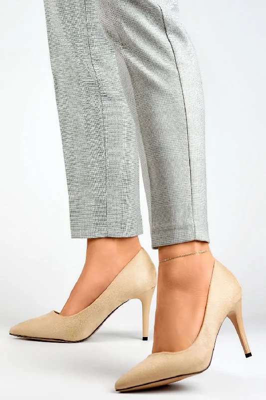 Trendy Chunky Heel Pumps for Casual Wear--High heels PRIMO