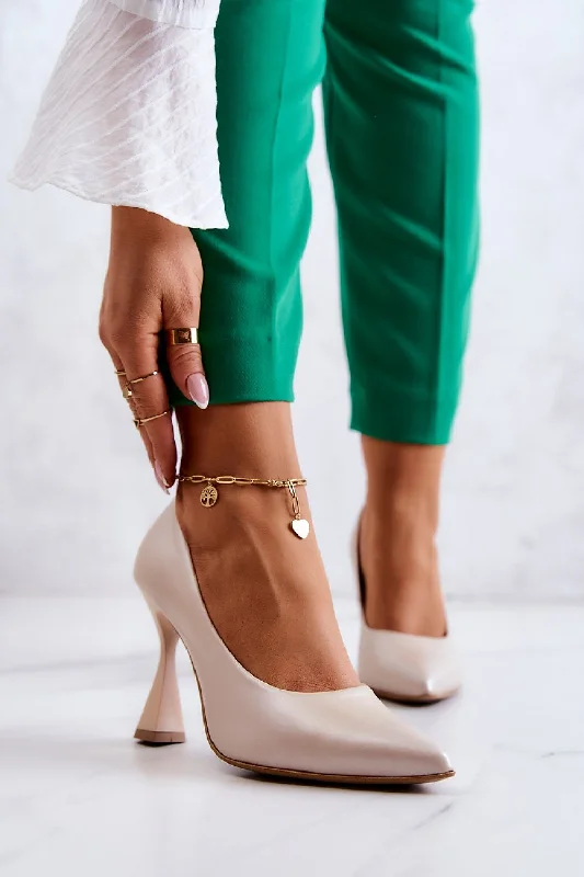 Trendy Chunky Heel Pumps for Casual Wear--High heels Step in style