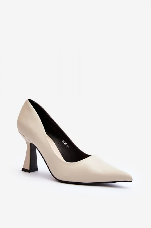 Trendy Chunky Heel Pumps for Casual Wear--High heels Step in style