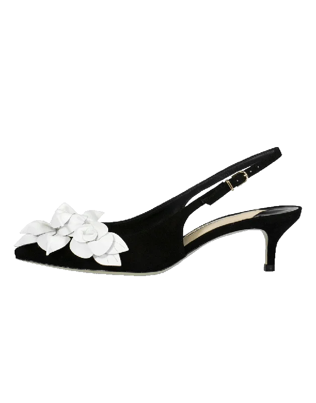 Versatile Heeled Sandals for Any Occasion---Jumbo Lilico Flower Slingback