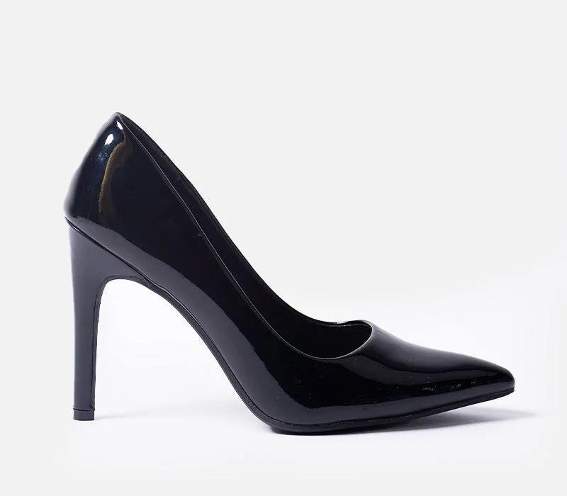 Stiletto Heel Pumps with Perfect Fit--Pointed Toe Court Heel-Fashionable & Classic