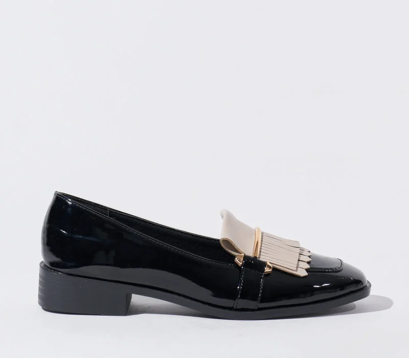 Trendy Chunky Heel Pumps for Casual Wear--Loafer