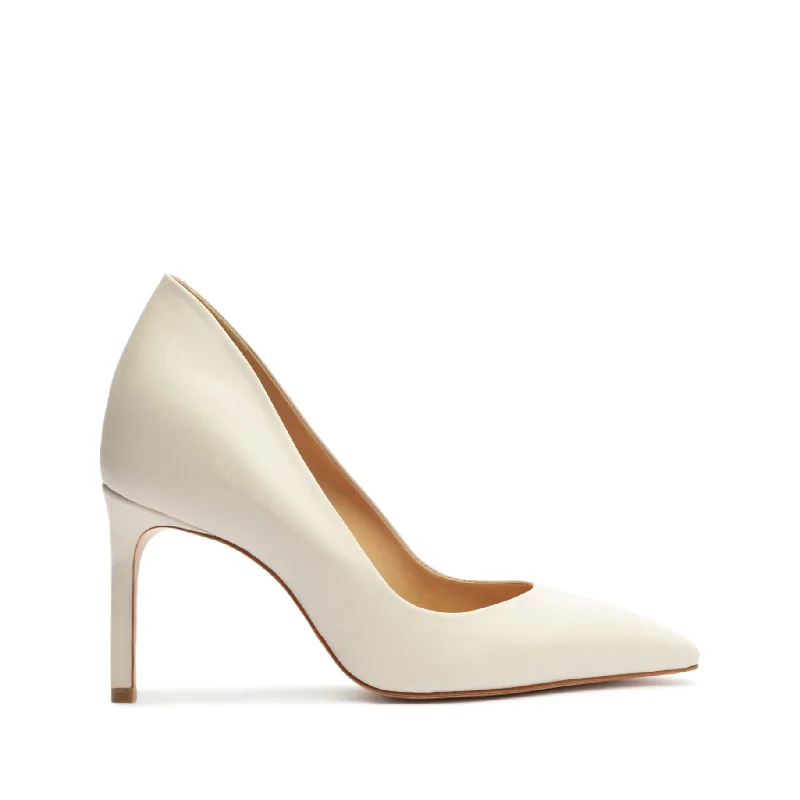 Lou Lo Leather Pump---Comfortable Leather Pumps for Office and Everyday Wear