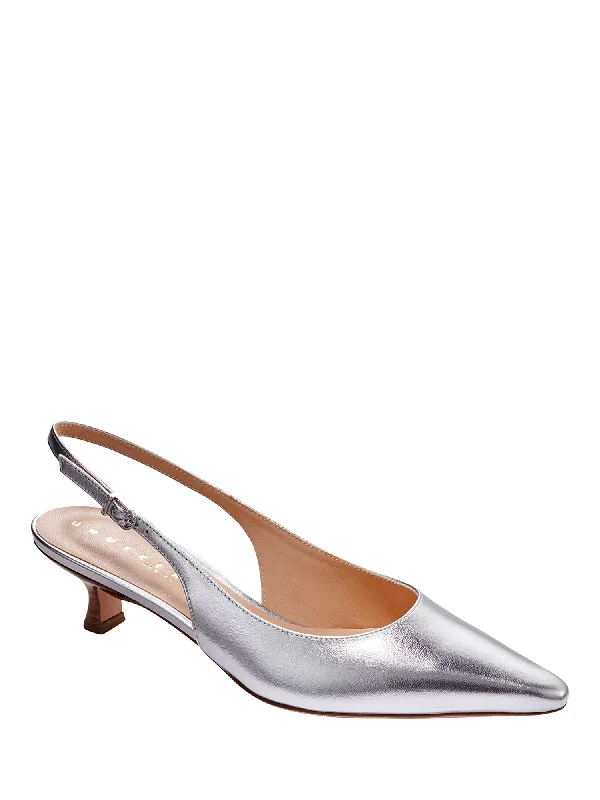 Versatile Heeled Sandals for Any Occasion---Louisa Metallic Slingback Heel