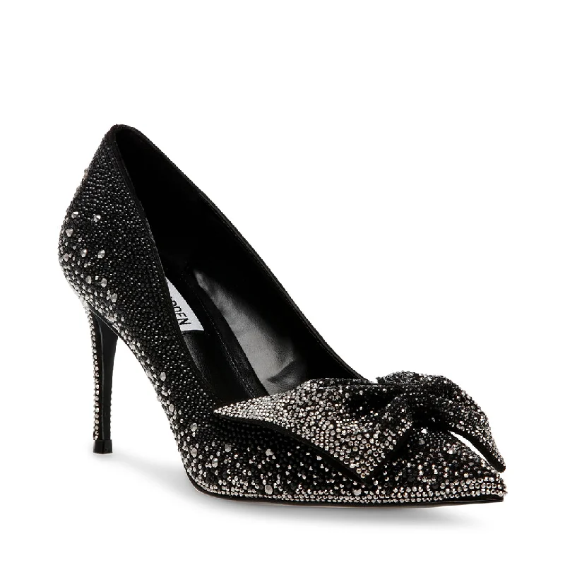 Versatile Dress Heels for Formal and Casual Wear---LUSCIOUS BLACK PEWTER