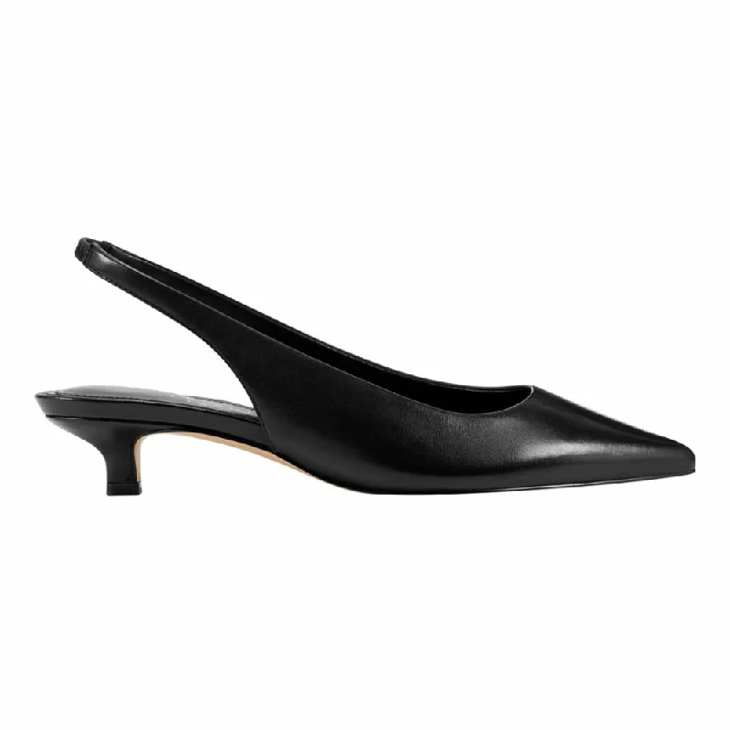 Marc Fisher Ltd Women's Posey Black M---Fashionable Kitten Heels for Date Night