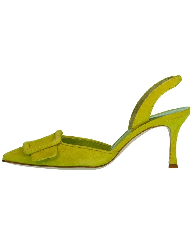 Versatile Heeled Sandals for Any Occasion---Maysli Buckle Slingback