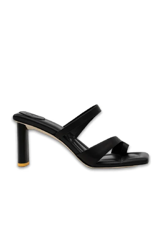 Stiletto Heel Pumps with Perfect Fit--Oncept Monaco In Black-Fashionable & Classic